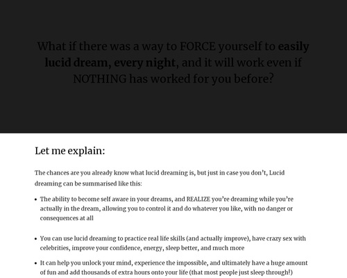 Unlock Your Mind With Lucid Dreaming Unlock Your Mind With Lucid Dreaming