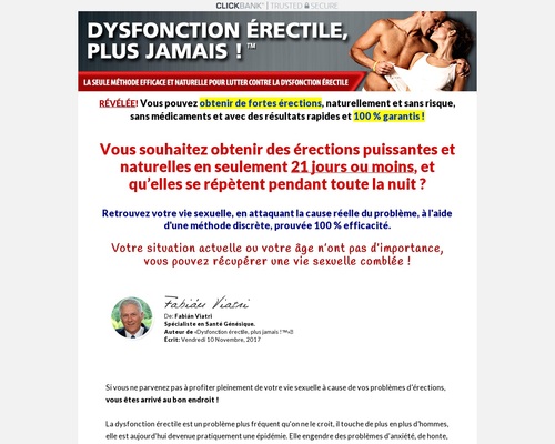 Dysfonction Erectile Plus Jamais. ED Treatment French Version. Dysfonction Erectile Plus Jamais. ED Treatment French Version.