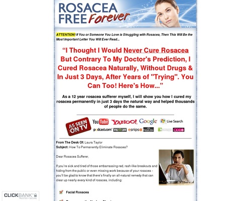 Rosacea Free Forever – Updated for 2020 Rosacea Free Forever – Updated for 2020