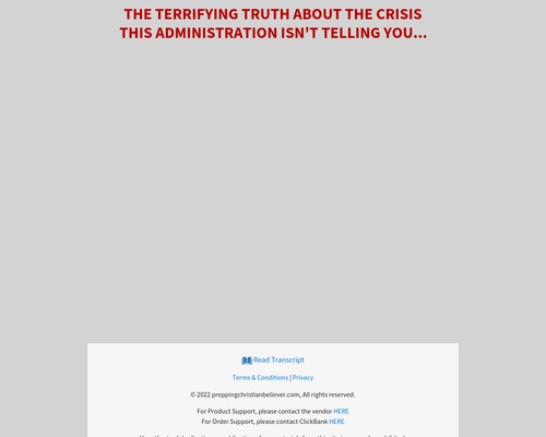 Dark Horizons – 2024 Blockbuster Survival VSL for Christians