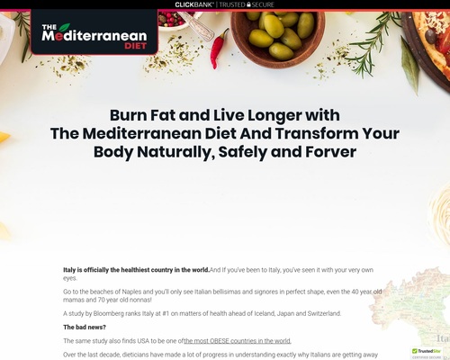 The Mediterranean Diet – Diamond Evergreen Digital Diet Offer The Mediterranean Diet – Diamond Evergreen Digital Diet Offer