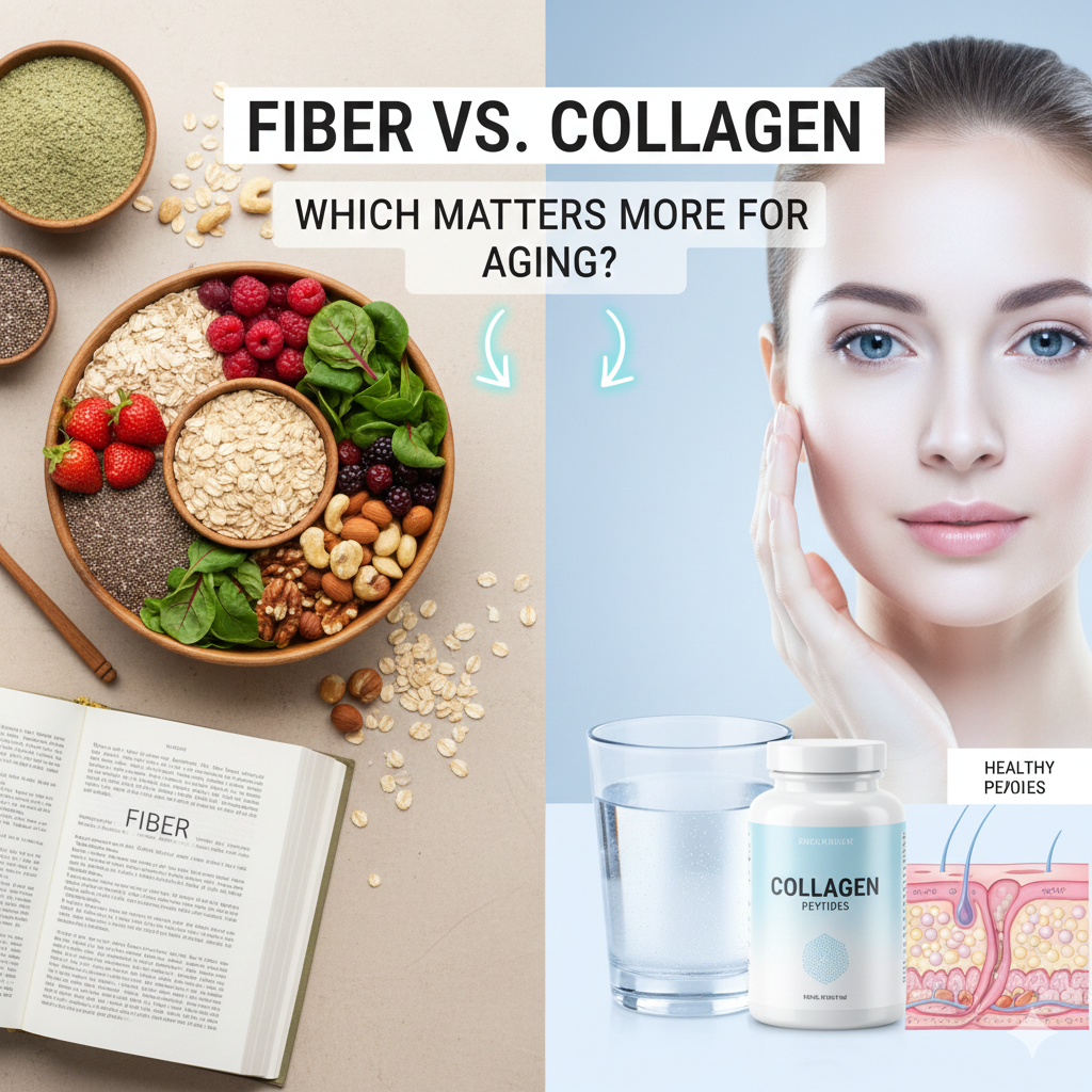 Fiber vs collagen: which matters more for aging?
